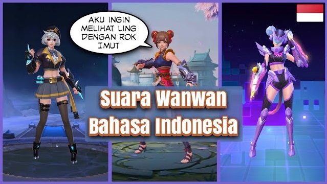 wanwan voice and quotes skin collector mobile legends