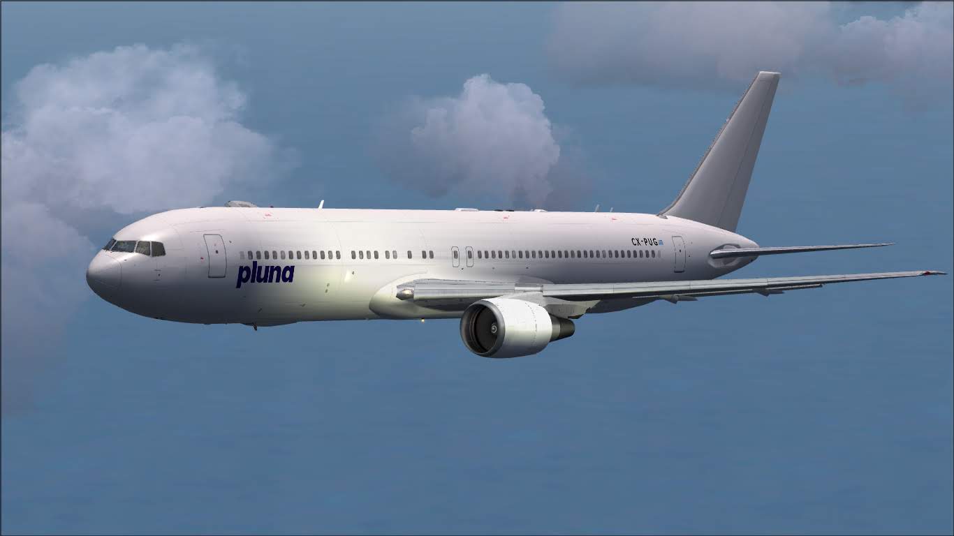 Alas de Uruguay fsx Boeing 767300ER CXPUG / PLUNA