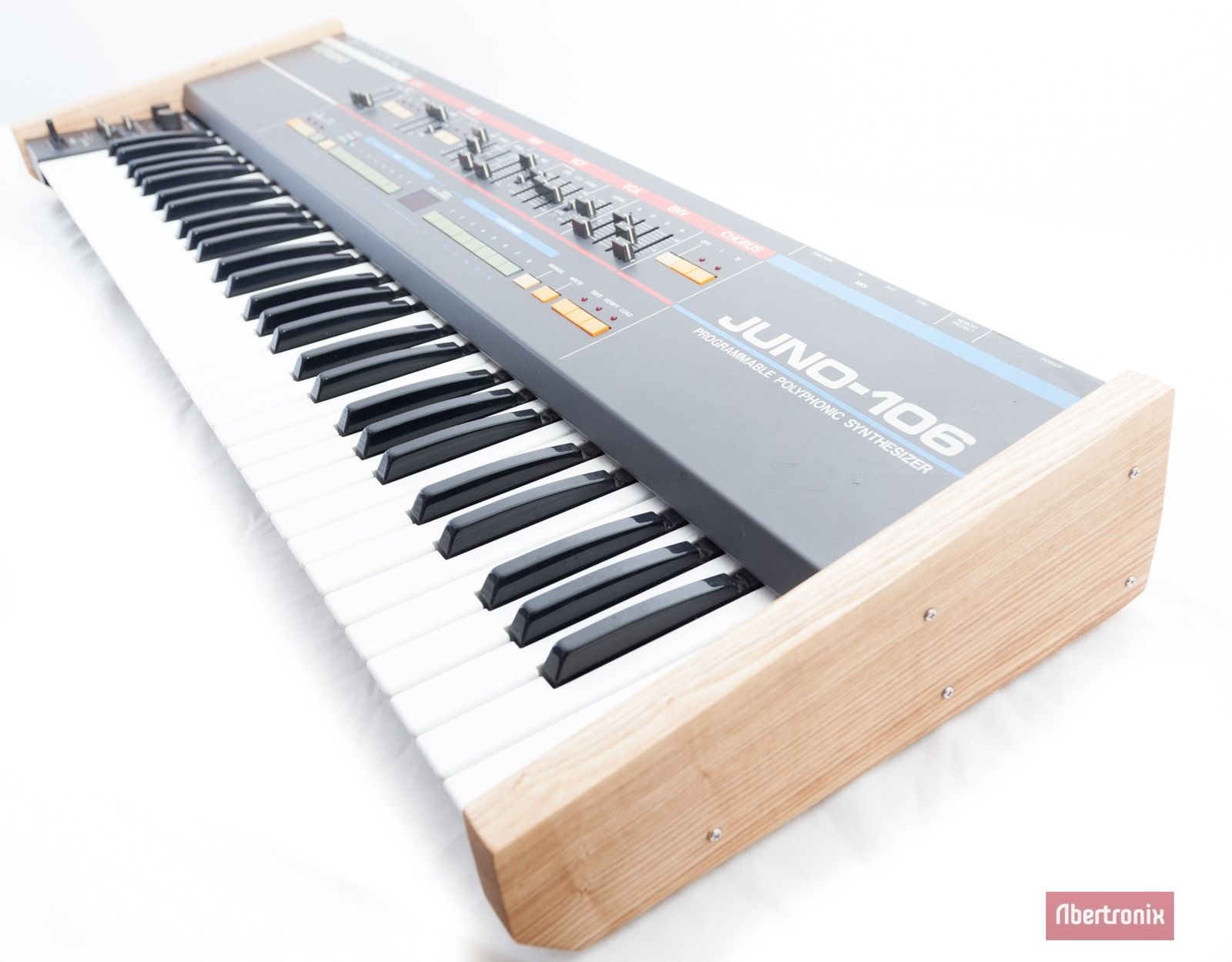 MATRIXSYNTH Roland Juno 106 Vintage Analog Synth SN 580770 w/ Custom