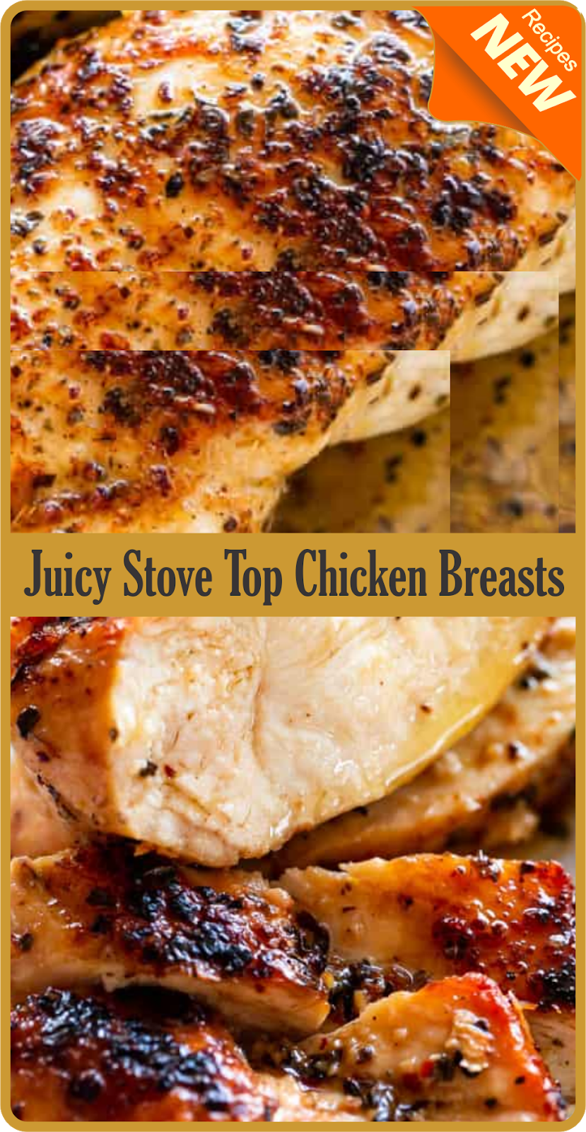 Juicy Stove Top Chicken Breasts Amzing Food
