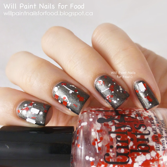 Will Paint Nails for Food: Girly Bits Canuck The Dots, Swatches and Review