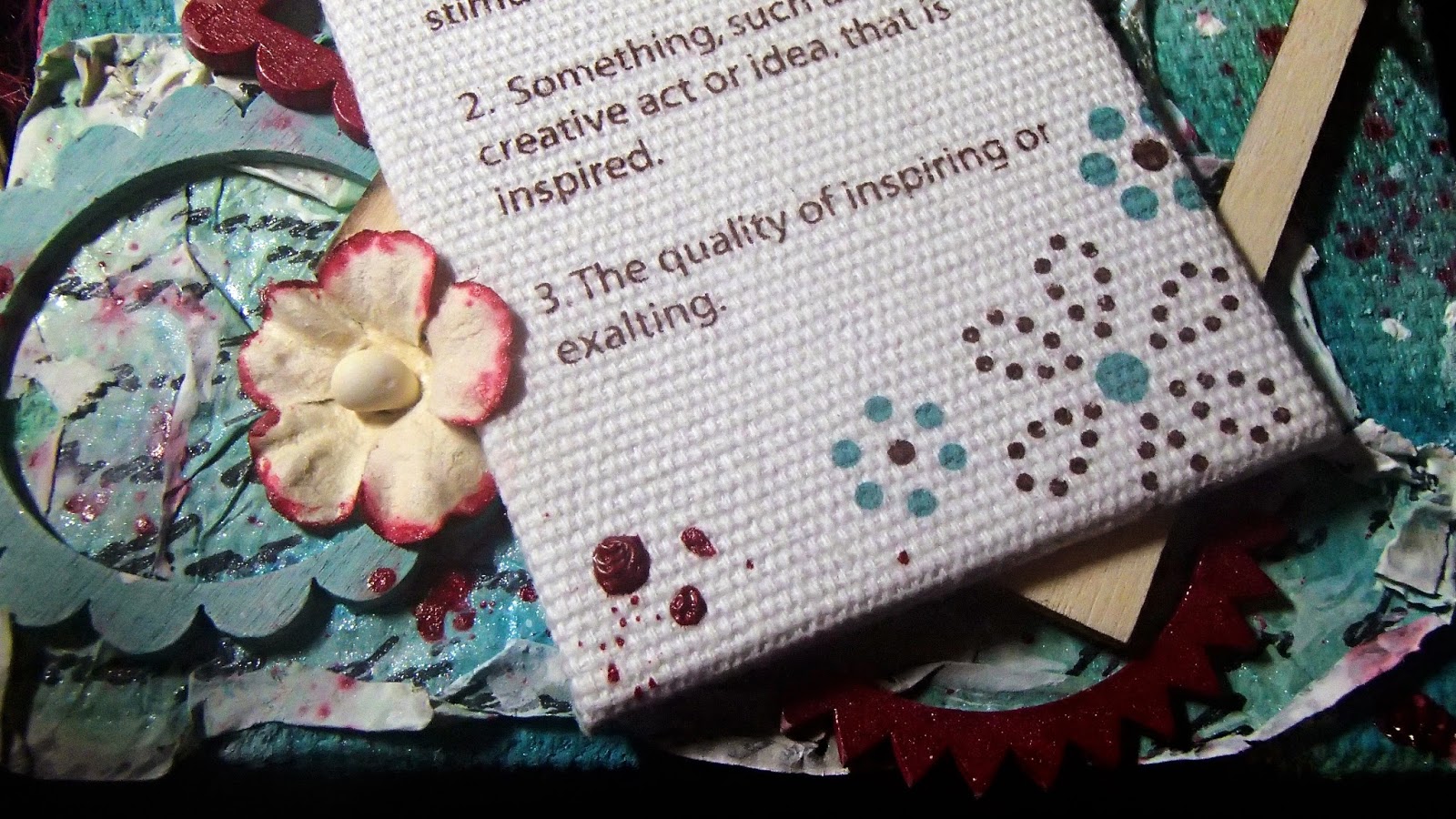 "This is Me" 4x4 Canvas Canvas Corp Brands Nadine Carlier