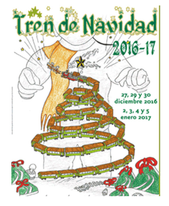 0tr Tren de Navidad 2016 2017...