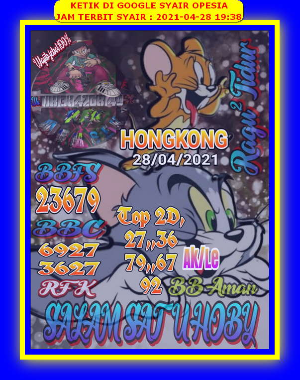 Syair Hk 7 Mei 2021 Motesia