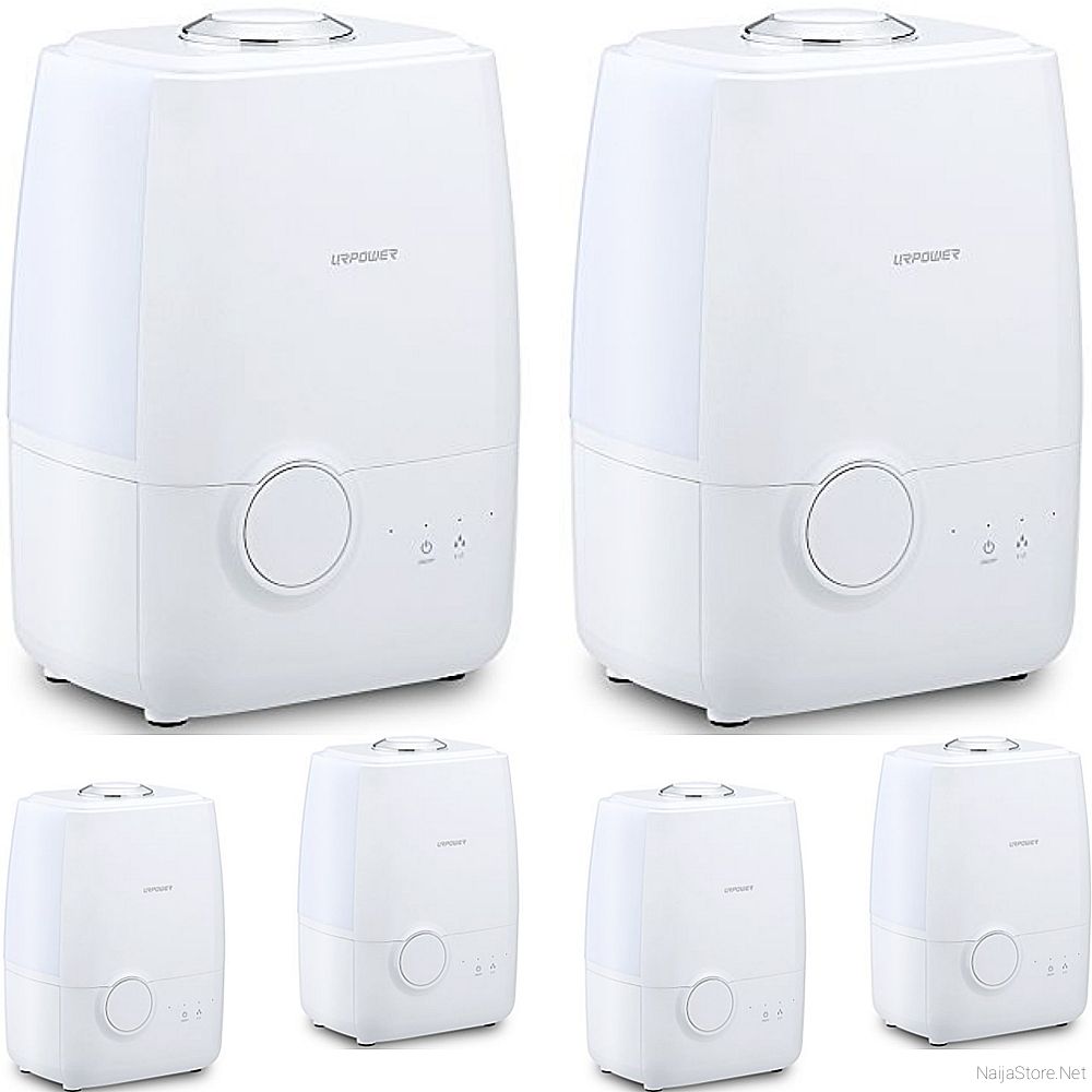 UrPower Ultrasonic Humidifier with Whisper-Quiet Operation