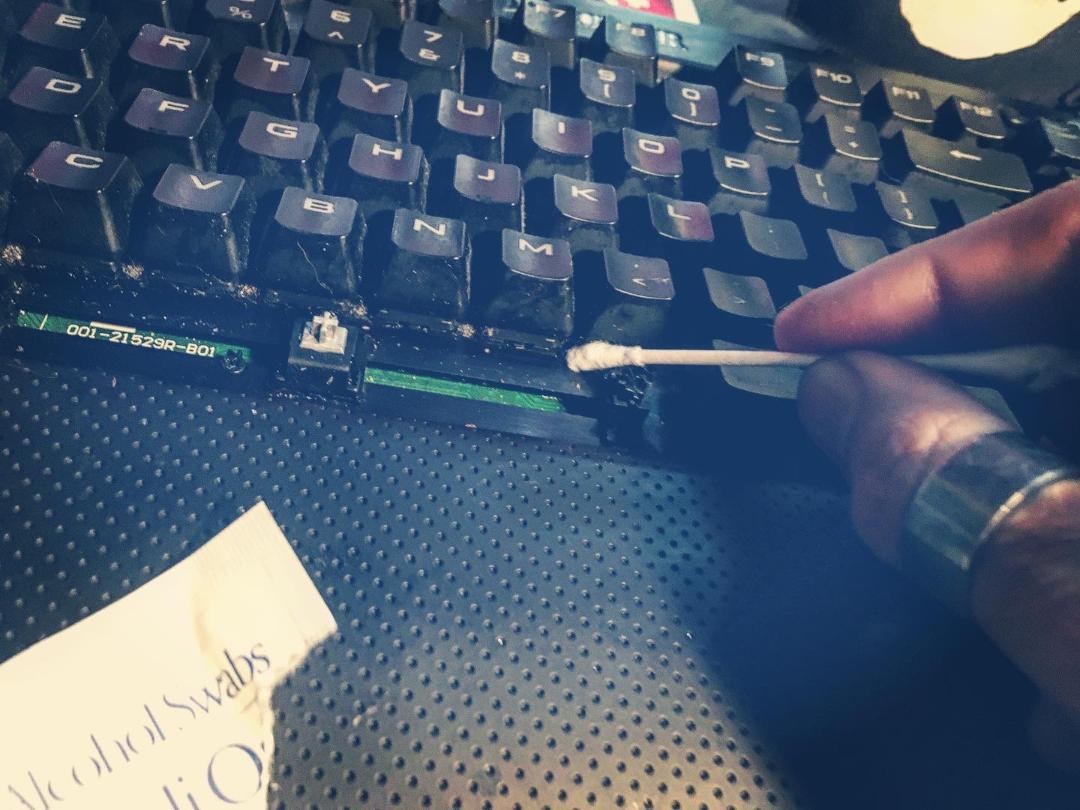 JANE PUBLIC THINKING Corsair Keyboard Summer Cleaning.