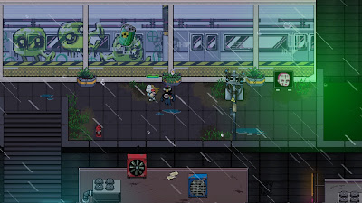 Neon City Riders Game Screenshot 2