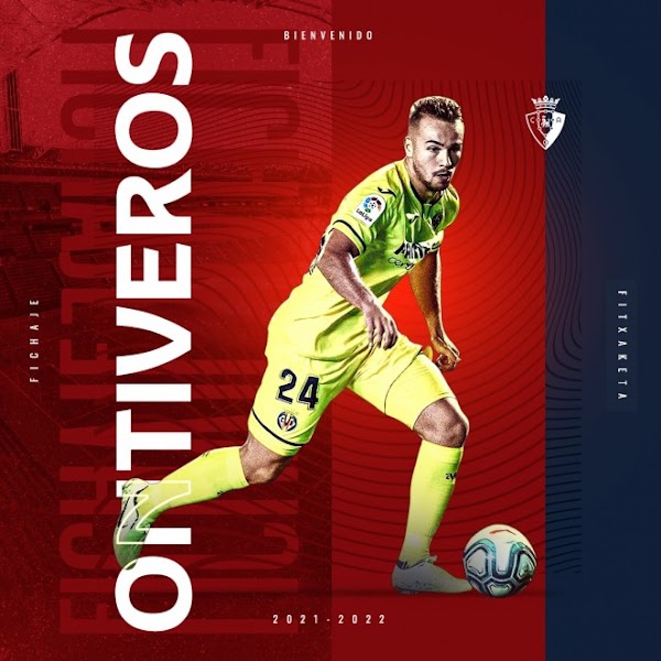 Oficial: Osasuna, firma cedido Javi Ontiveros