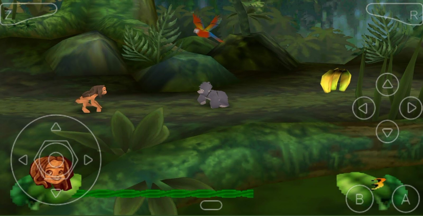 Disney's Tarzan (14 MB) On Android N64 Games Free head