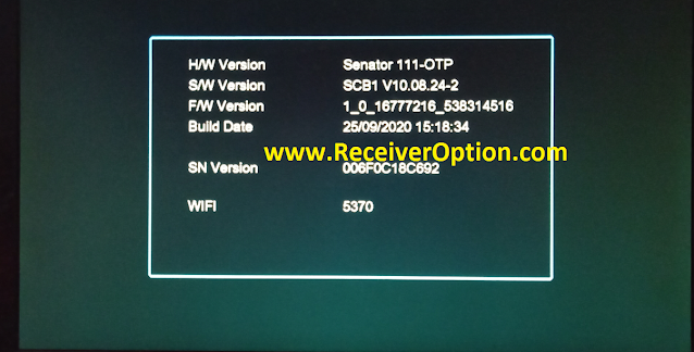 SENATOR 111 1506T 512 4M NEW SOFTWARE WITH ECAST & ALFA IPTV OPTION