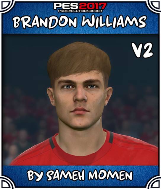Brandon Williams New Face V2 Pes 2017 Pes Belgium Glory