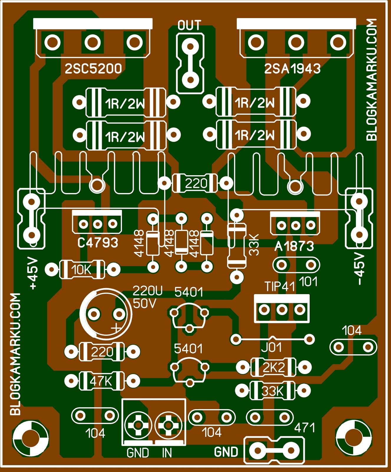 power amplifier Mini Legit Amp Driver BLOGKAMARKU