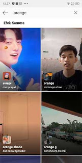 Cara Mencari Efek Di Instagram Story Terbaru Yang Lagi Hits - WAFBIG