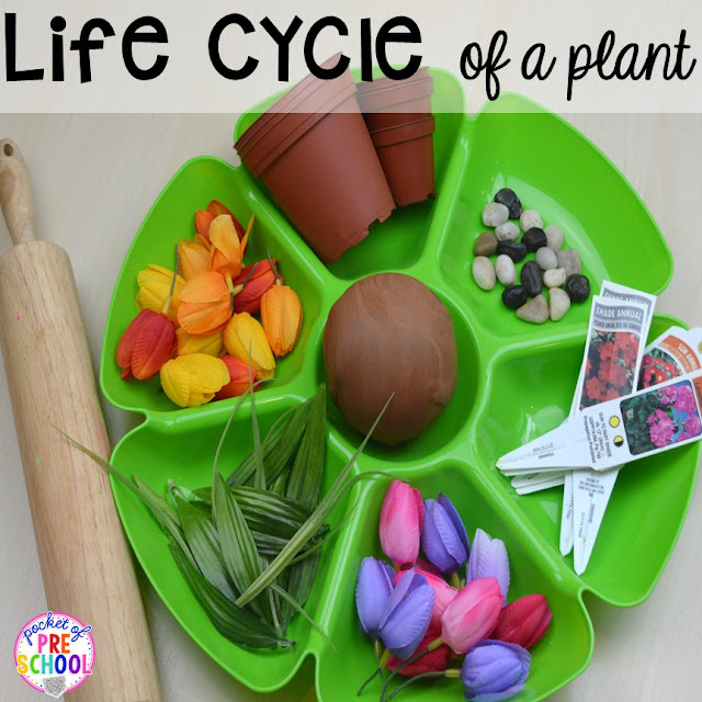 Spring Activities and Centers for Preschool, PreK, and