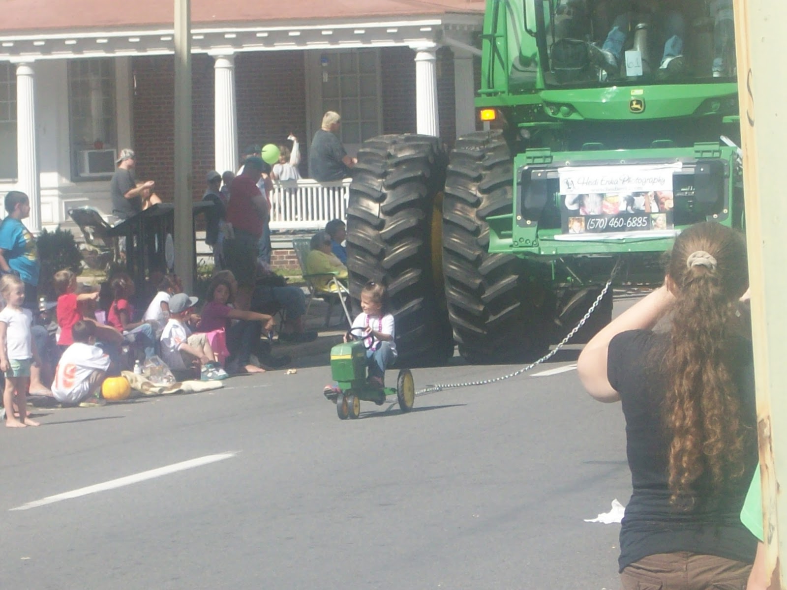 My Life in Milton Milton Harvest Festival Parade Tractors!