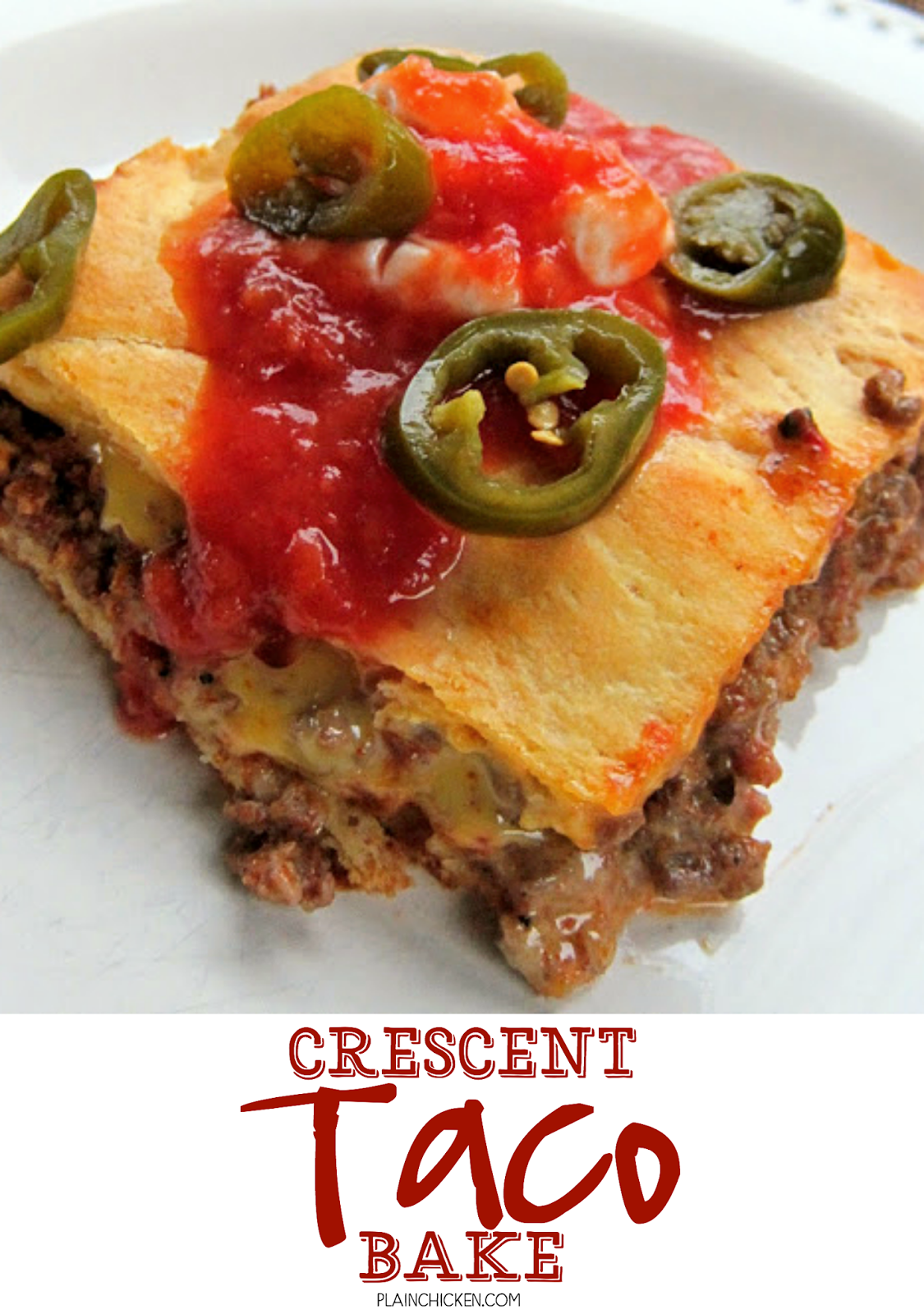 Crescent Taco Bake Plain Chicken®