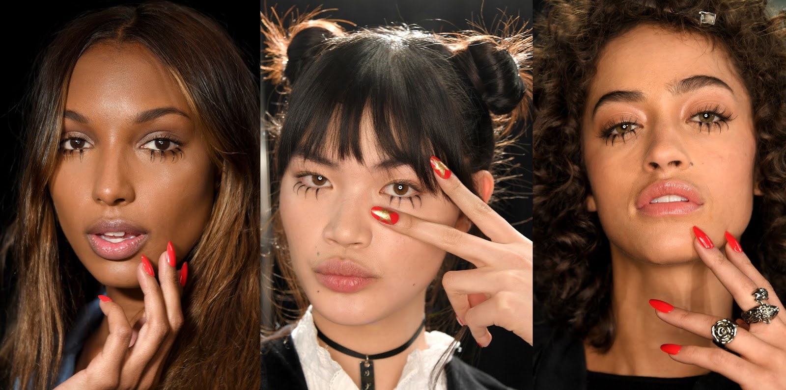 The Nail Polish Exchange Cnd Nails For Jeremy Scott Fall Winter