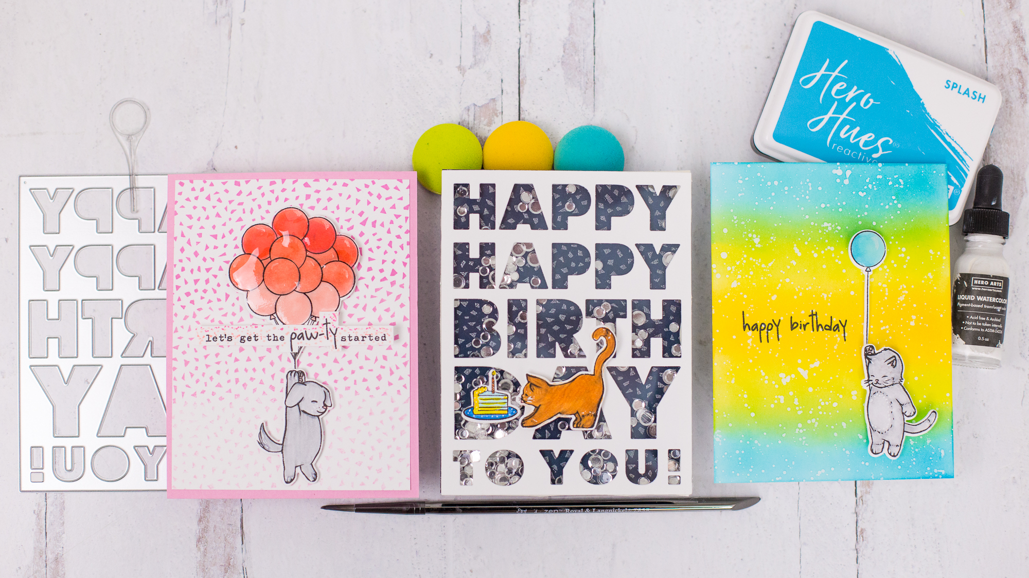 My Cluttered Corner NEW HERO ARTS MY MONTHLY HERO June KIT + GIVEAWAY!!