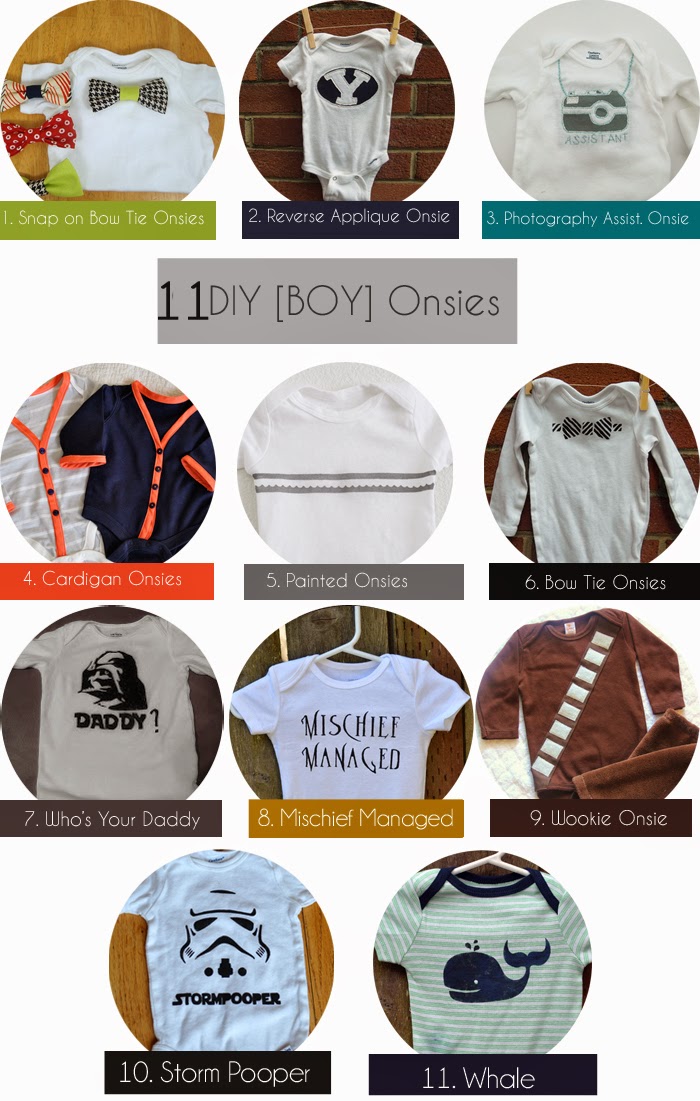 10+ DIY Baby Boy Onesies Sisters, What!