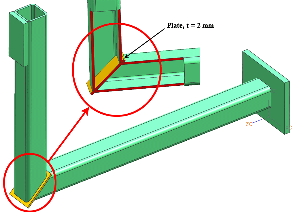 Stiffness comparison of welded parts - Part 1 | Ezy Mechanic