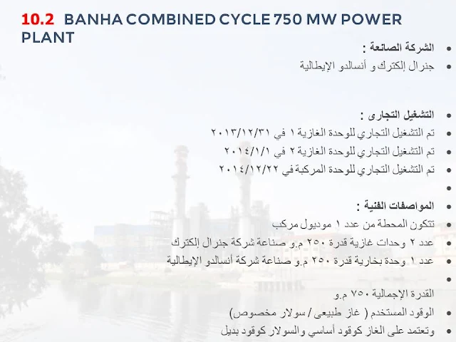 10.1  BENISUEF COMBINED CYCLE 4800 MW POWER PLANT