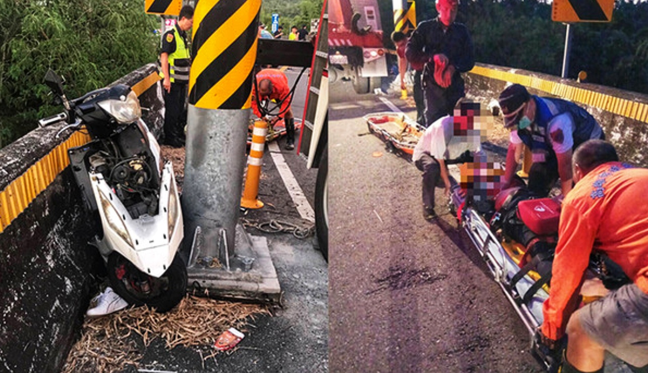 Motorcycle accident kills 2 suspected Filipinos in Kaohsiung PINOY