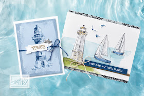 Stampin' Up! 14 Come Sail Away ~ Sailing Home Projects ~ 2019-2020 Annual Catalog