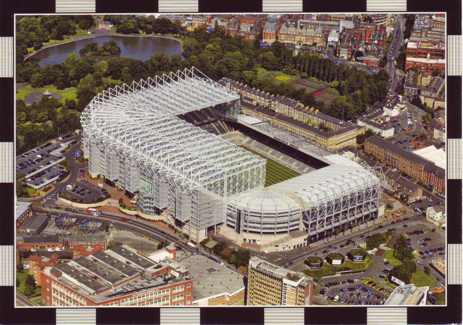The World in Postcards Sabine's Blog St. James' Park, Newcastle, UK