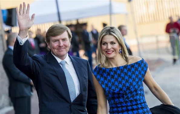 Queen Maxima of The Netherlands and King Willem-Alexander of The Netherlands, Princess Beatrix and Princess Margriet of The Netherlands attended the Koningsdagconcert at the Energiehuis