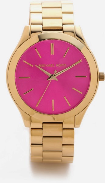Simply Marilla: Watch Me- Michael Kors with Pink Face