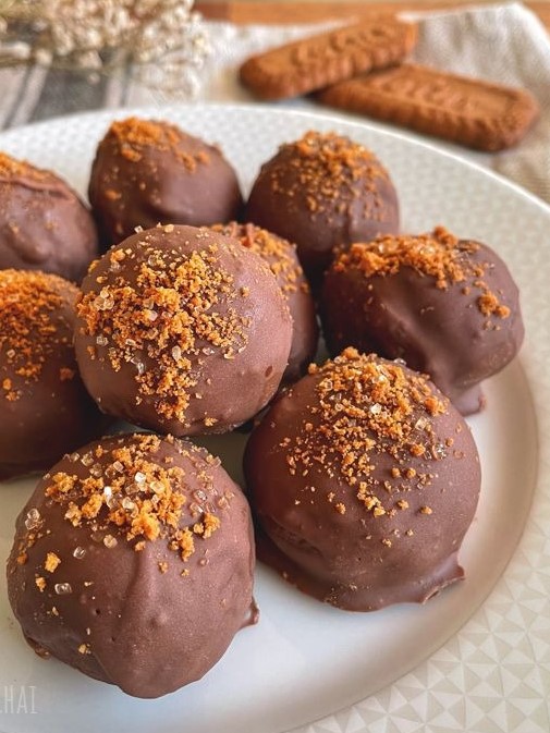 Biscoff Biscuit Cookie Truffles