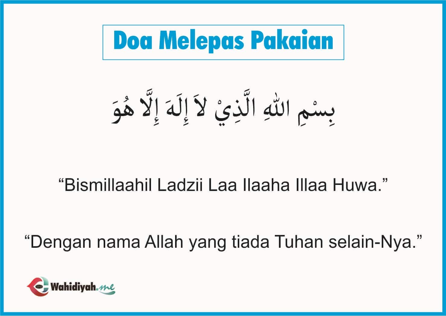 √ Doa Mengenakan Pakaian Dan Artinya Lengkap