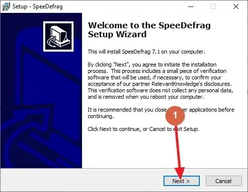 برنامج SpeeDefrag لإلغاء تجزئة القرص الصلب للتخلص من البطئ والتهنيج برنامج SpeeDefrag لإلغاء تجزئة القرص الصلب للتخلص من البطئ والتهنيج