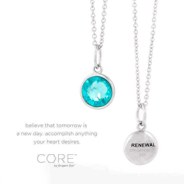  CORE by Origami Owl - Renewal Necklace - Come create your own unique look at StoriedCharms.com