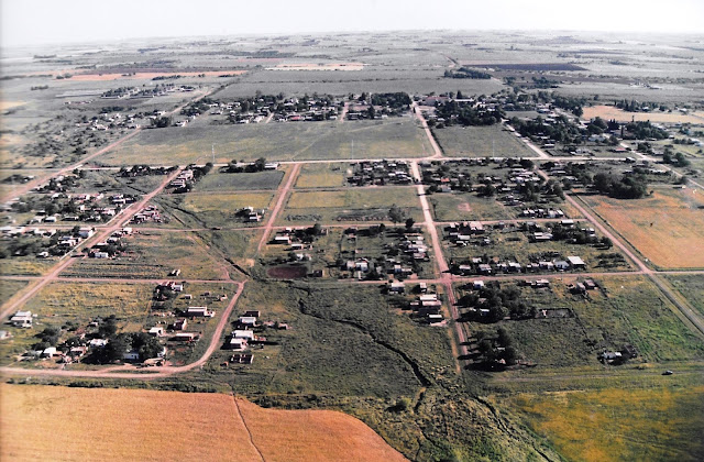 SAN BENITO AHORA Y SIEMPRE VISTA AÉREA DE SAN BENITO DESDE EL BARRIO
