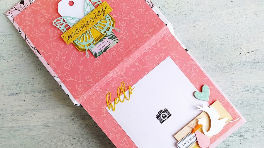 Mini Album Pop Up Con Rilegatura A Fogli Incollati Glue Back Binding Cafe Creativo Idee Fai Da Te E Tutorial