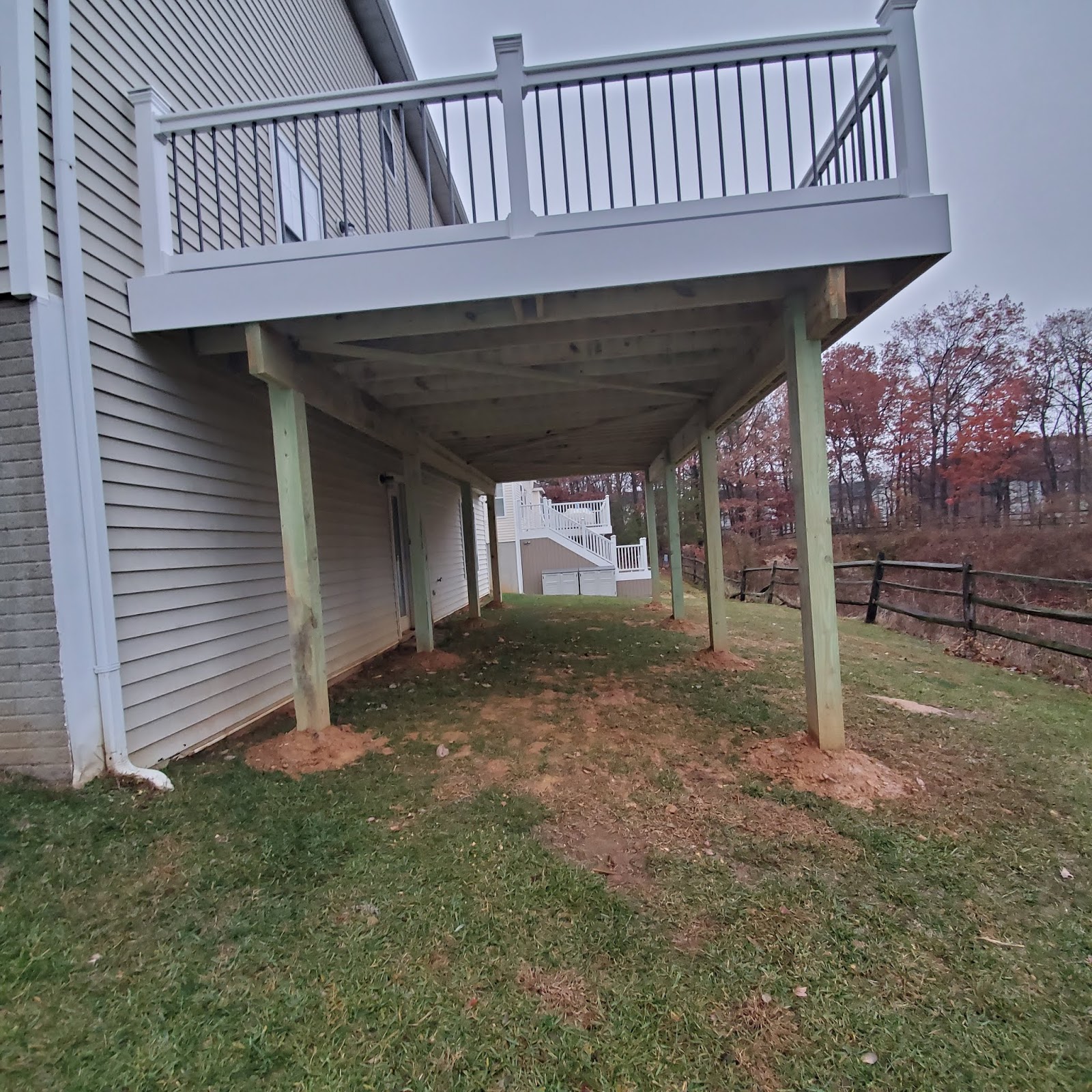 Paver Patio Below Deck Patio Ideas