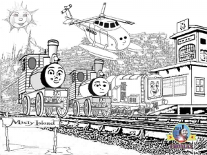 Thomas And Friends Coloring Pages 2 - Coloring Pages