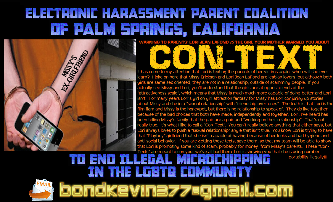 Electronic Harassment Parent Coalition of Palm Springs, California