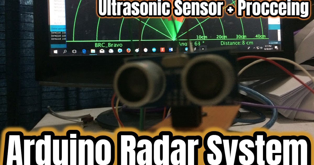 Arduino Based Radar System Using Ultrasonic Sensor - SRembeddedLab