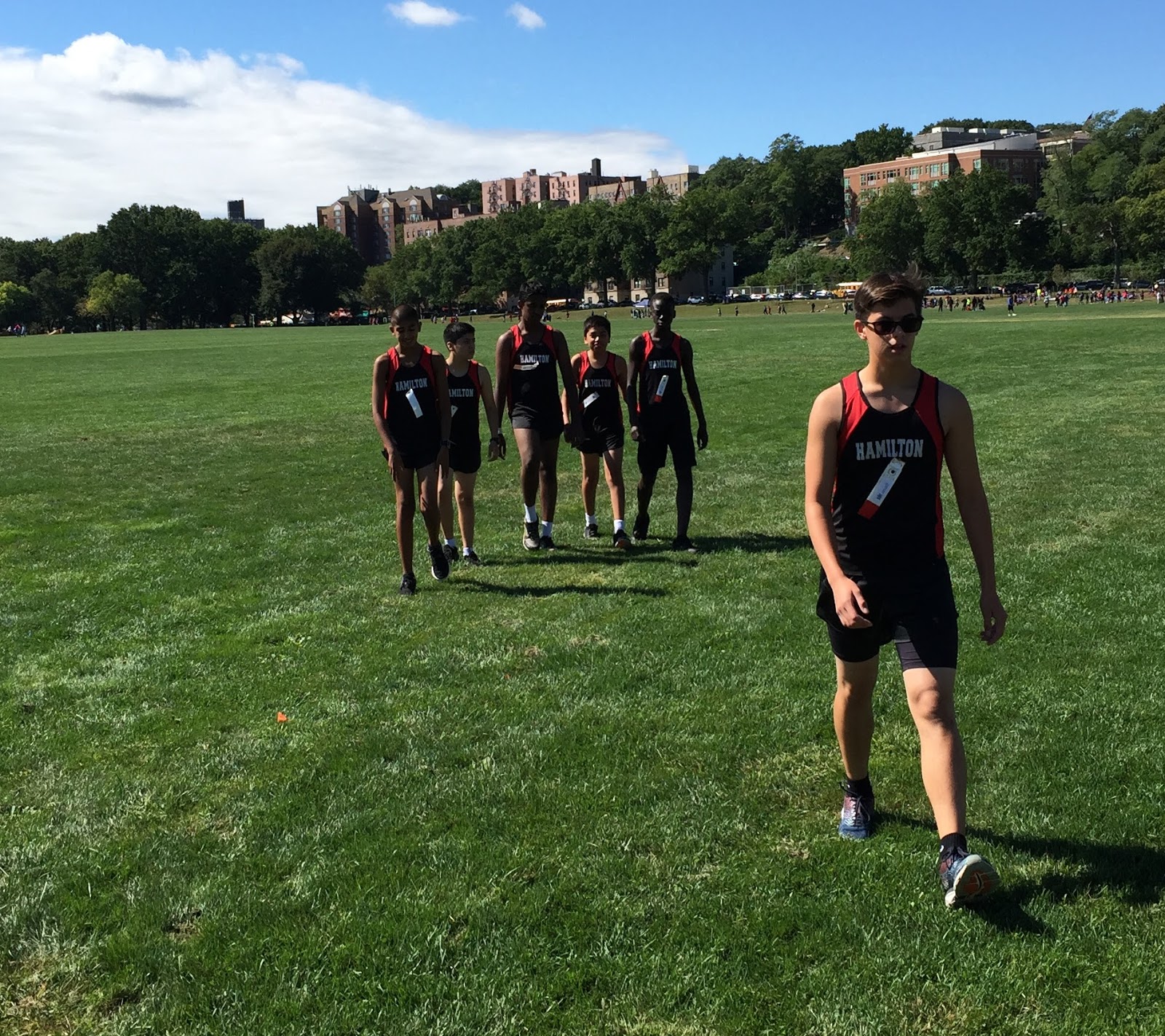 Hamilton Cross Country Hamilton Runs the Big Apple