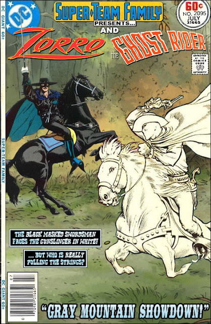Super-Team Family: Zorro & Ghost Rider 07-January-2018 Cover