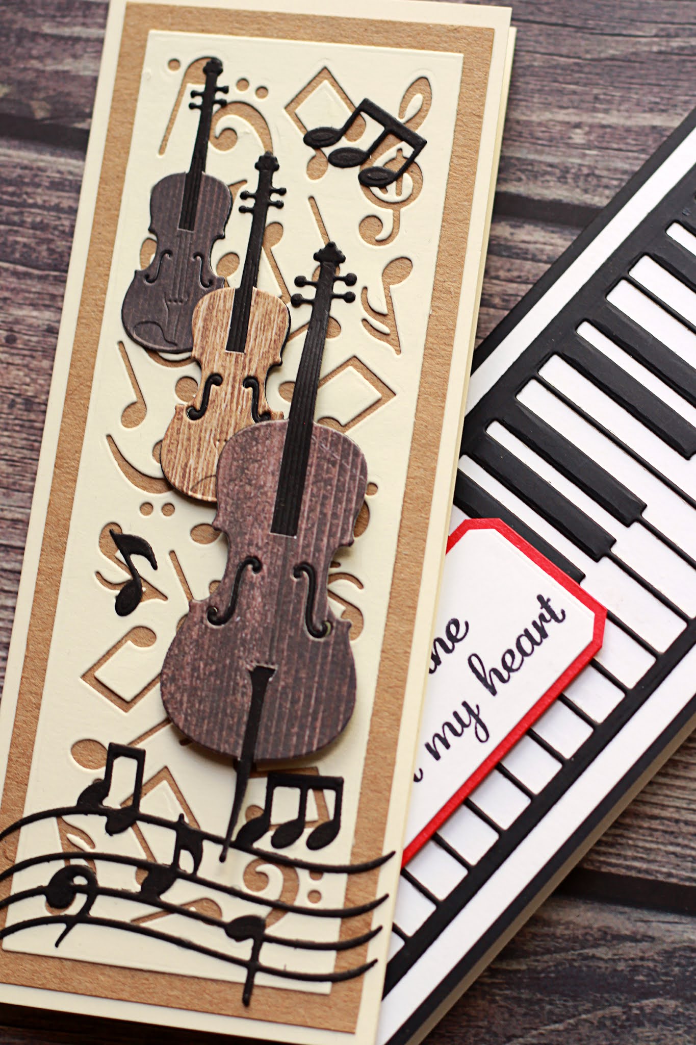 Building Your World Slimline Musical Cards