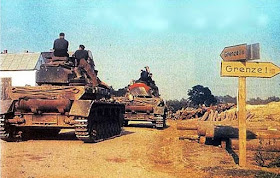 Panzers in Poland color photos World War II worldwartwo.filminspector.com