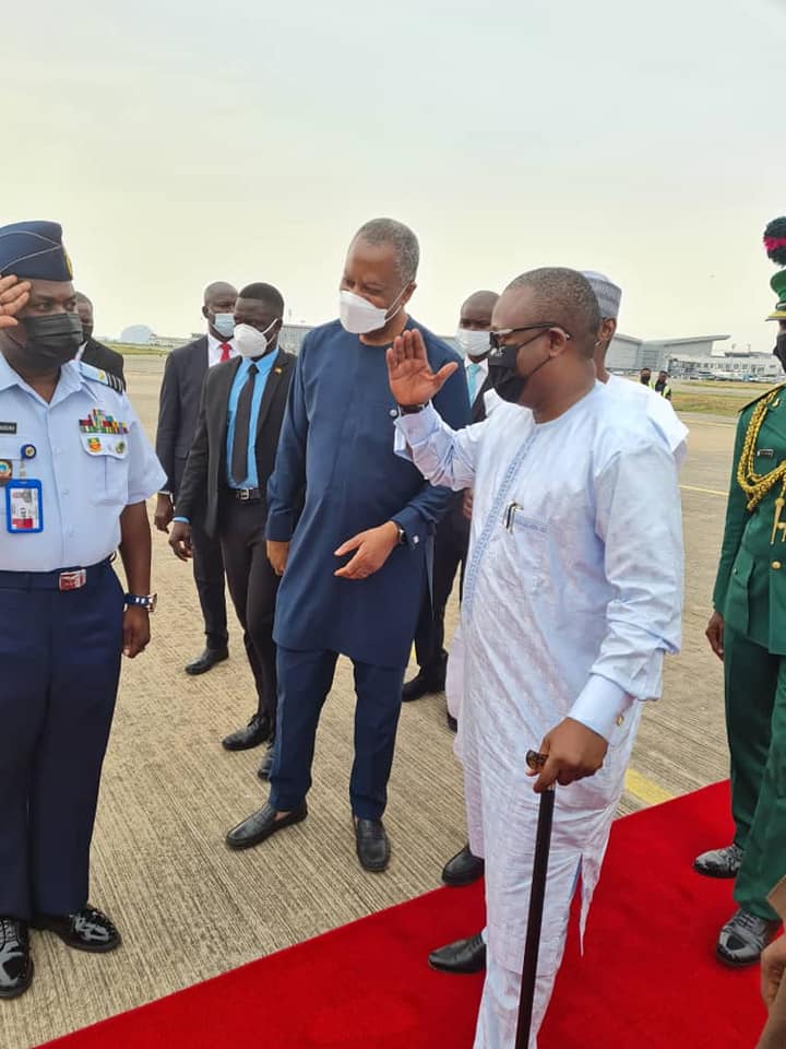 Conosaba do Porto PR da GuinéBissau, chega a Abuja, Nigéria para uma