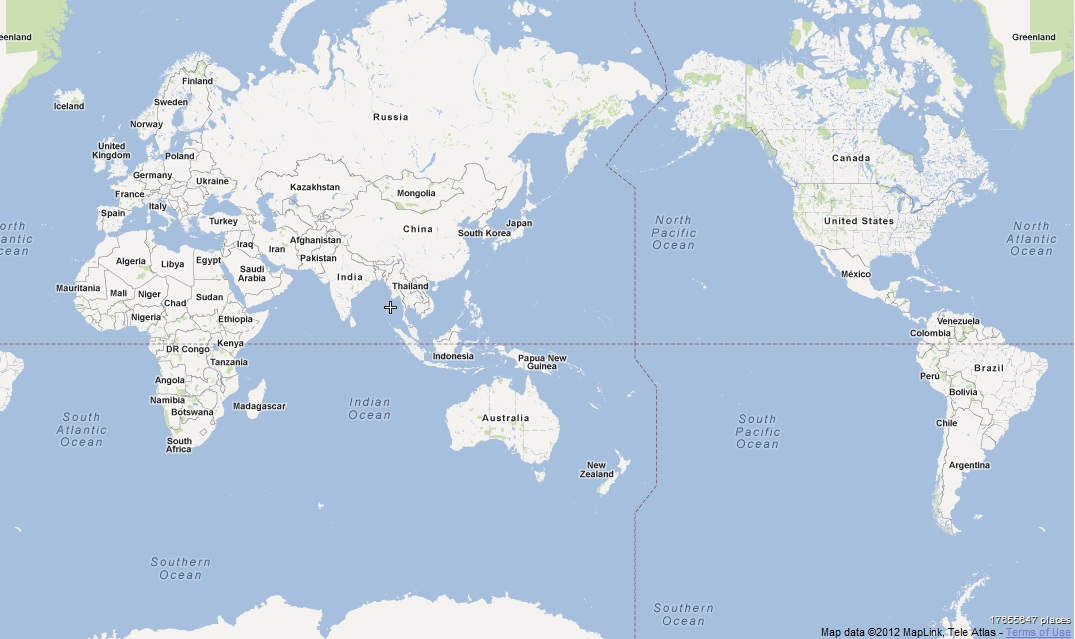 SMP Darush Sholihin: Peta Dunia