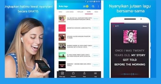 √ 10 Aplikasi Karaoke Terbaik di Smartphone Android