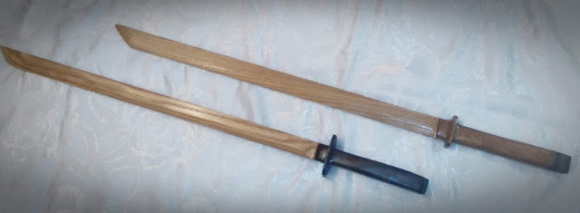 ninjago wood swords