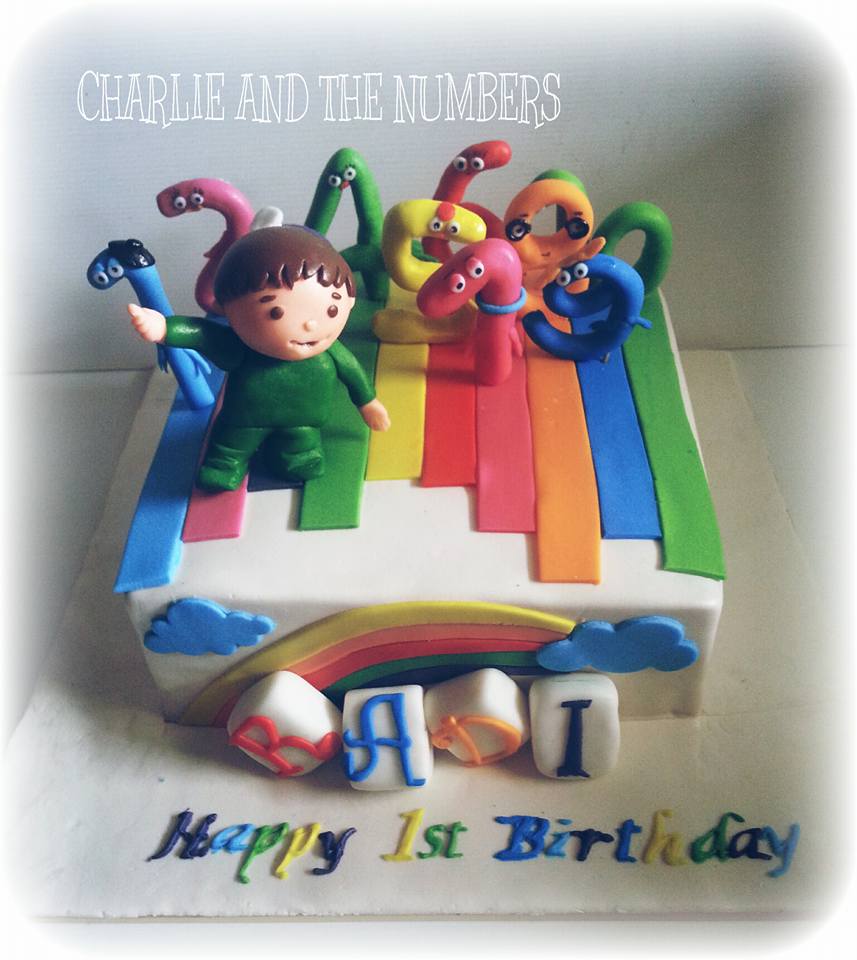 Izah S Kitchen Charlie And The Numbers Cake For Radi
