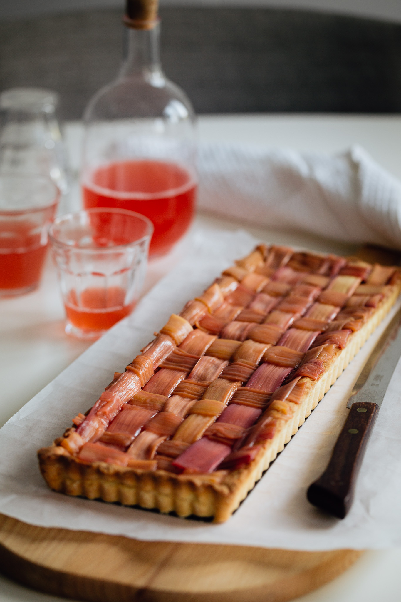 Rhubarb Tart ❤  Тарт с ревен